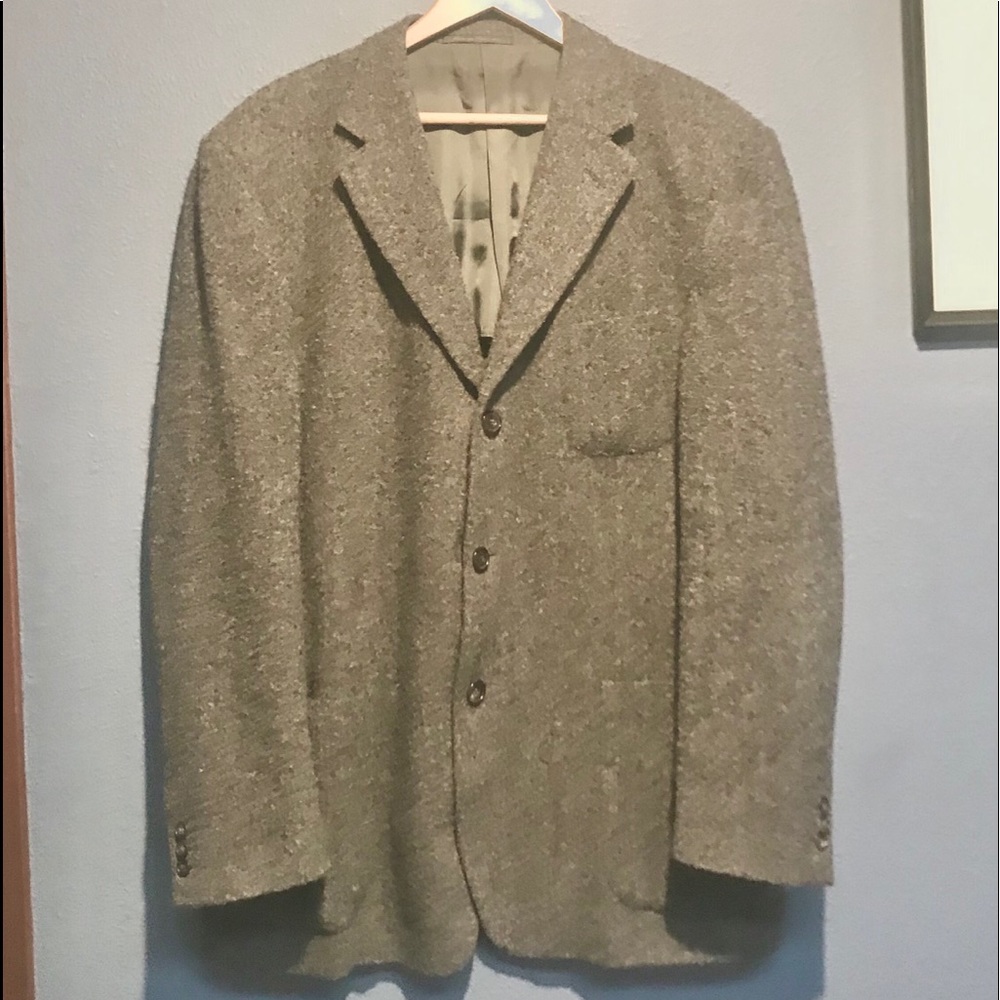 Ermenegildo Zegna mohair blazer jacket 44L US